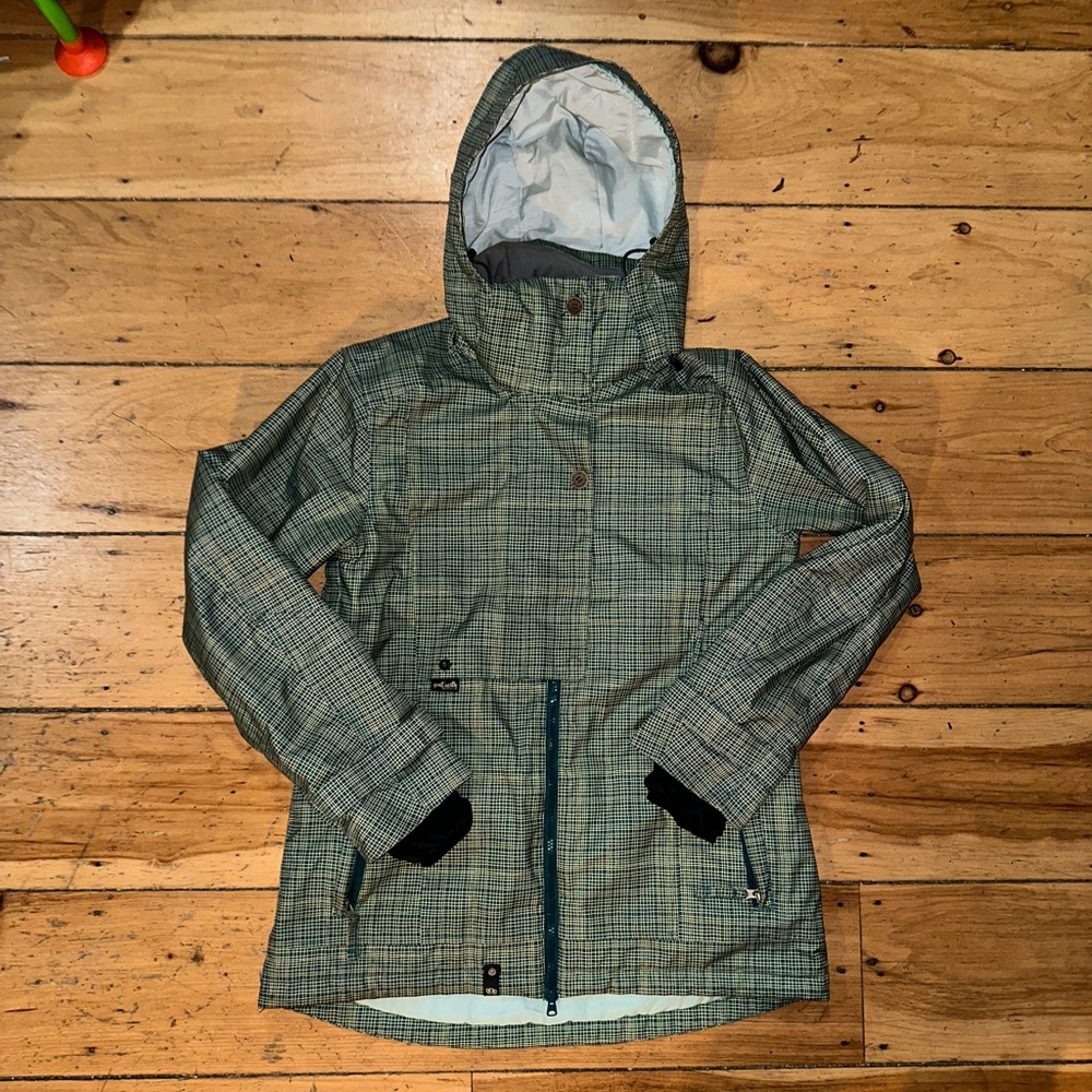 Planet Earth Plaid Winter Jacket